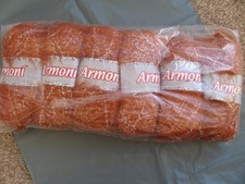 ARMONI  TEXTURED SYNTHETIC MOHAIR   WOOL / YARN  RUST / ORANGE  6 X BALLS  600g 