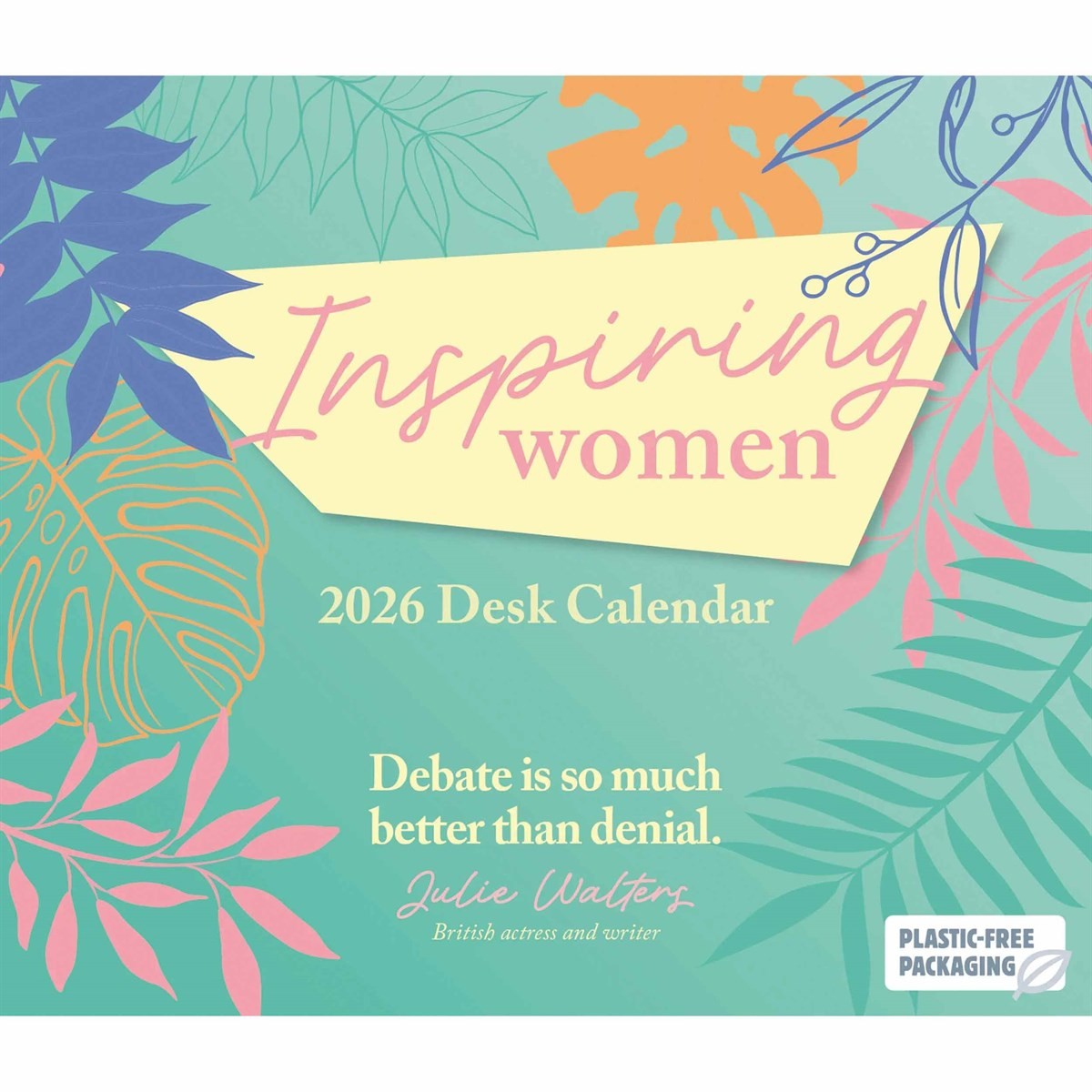 Inspiring Women Desk Calendar 2026, Desk Calendars, Day To View, Gift