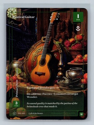 Wonders of the First  COTS Festival Guitar Formless Foil Uncommon