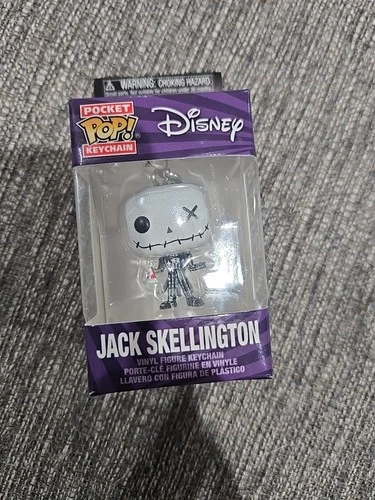 Funko Pop! Keychain Jack Skellington (Patchwork) Disney The Nightmare Before