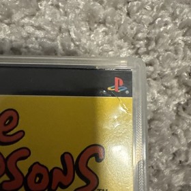 The Simpsons Game PlayStation Portable PSP Complete CIB Black Label Authentic