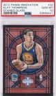 2012 PANINI INNOVATION STAINED GLASS #22 KLAY THOMPSON PSA 10