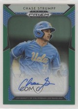 2019 Panini Prizm Draft Picks Auto Green Prizm Chase Strumpf #45 Auto bp8