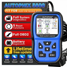 Autophix 5600 For Vw Vag Scanner Battery Registration Code Reader Obd Diagnostic