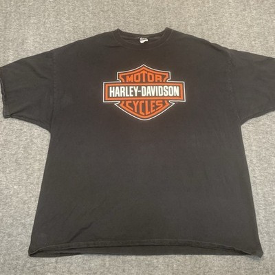 Harley davidson mens 3XL Quantico  Virginia t shirt black hanes beefy