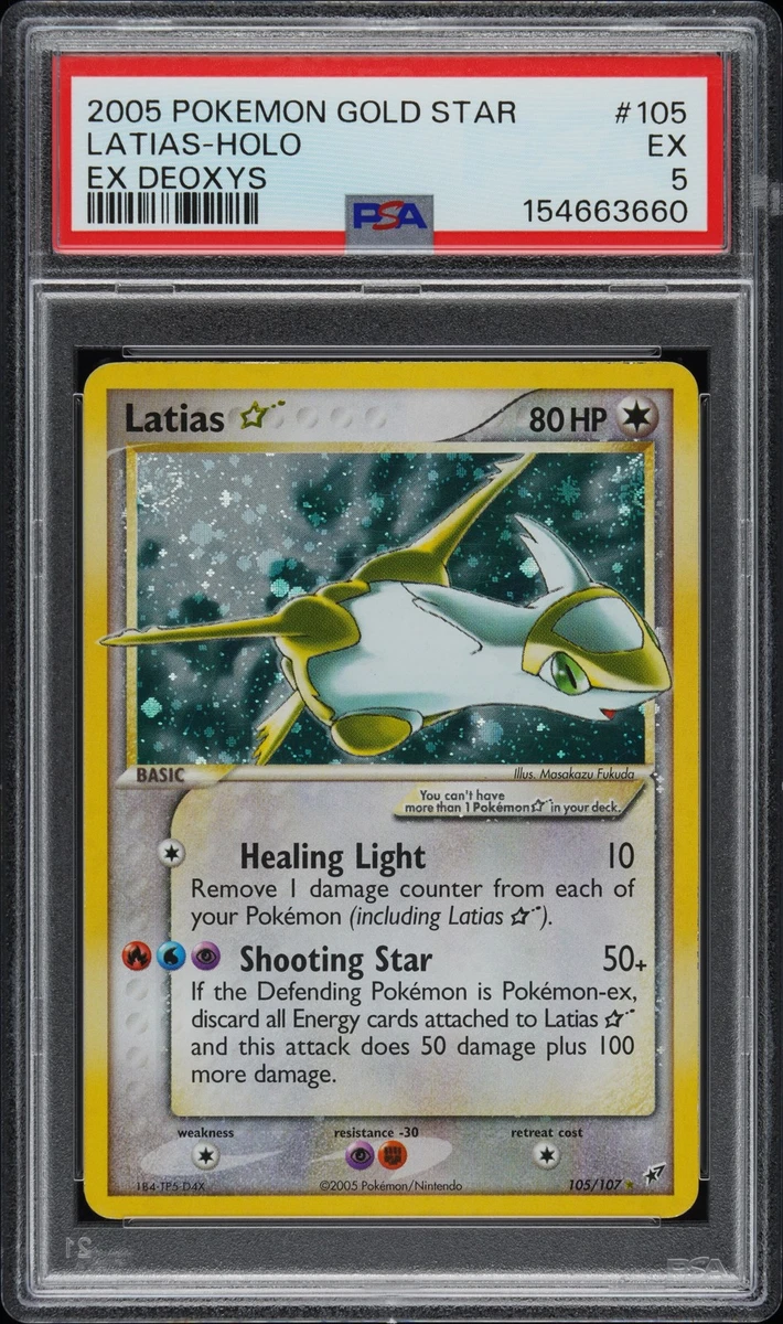 Latias Star Pokémon TCG Cards for sale | eBay