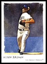 Kevin Brown 2002 Topps Gallery #5 Dodgers MLB READ FREE SHIPPING AutographDen