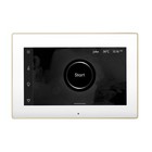 Mr Steam iSteamX Steam Shower Control and Steamhead in White Satin Brass