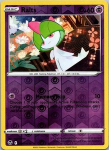 Ralts 067/195 Reverse Holo Silver Tempest