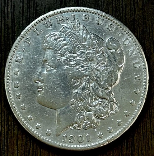 1901-S Morgan Silver Dollar XF Better Date ~ 26075