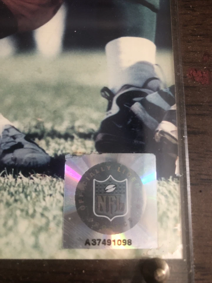 Placa de Edición Especial de Foto y Dos Tarjetas de Campeón del Superbowl de Brett Favre Foto 3 de 4