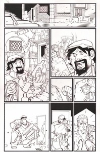 Adventures-of-Archer-and-Armstrong-1-page-1-Original-Art-Valiant-Comics-2016