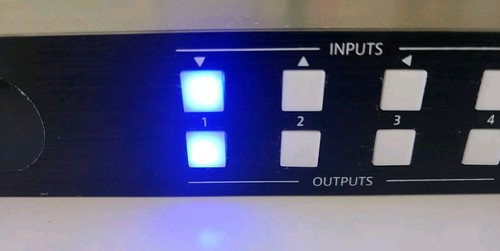 Intelix 44HDX 4x4 Matrix Switcher with HDMI and HDBaseT Ouputs With ADAPTER - Picture 12 of 16