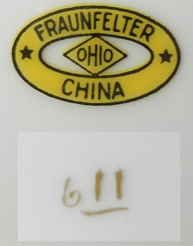 RARO HOTEL ""THE ROOSEVELT"" NUEVO ORLEANS LA 10" DEC PORC DIN PLACA FRAUNFELTER, OH - Imagen 7 de 12