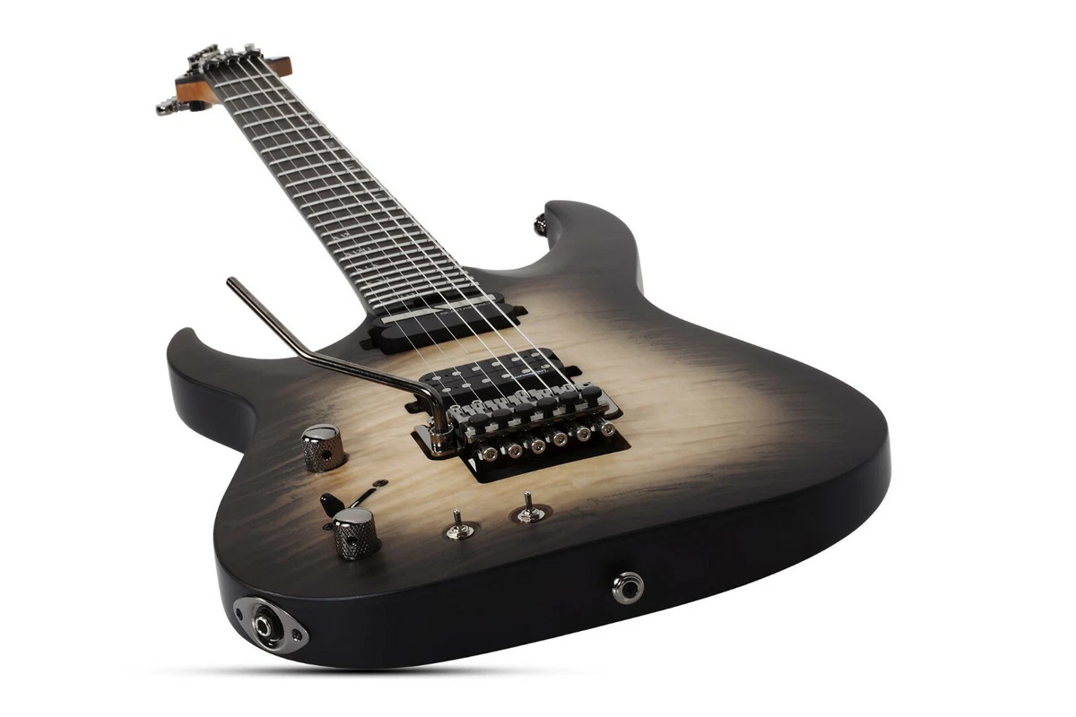Schecter Banshee Mach 6 FR S LH Ember Burst Electric Sustainiac
