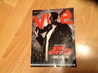 PROMOTIONAL VUE FILM MAGAZINE features SIN CITY 2 / WHAT WE DID ON OUR HOLIDAY