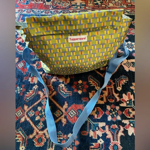 Vintage/Retro Tupperware Big Chill Insulated Tote:Kitchen/Baking/Cooking/Holiday