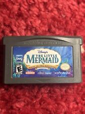Little Mermaid Magic in Two Kingdoms Game Boy Advance Authentic Tested Fast Ship