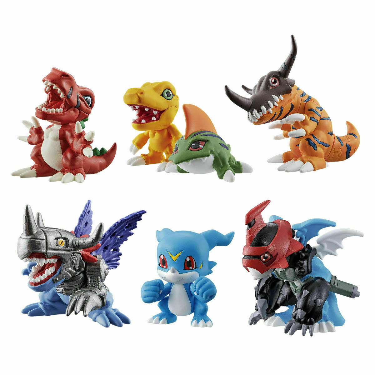 BANDAI DIGIMON ADVENTURE-THE DIGIMON NEW COLLECTION VOL.1 SET OF 6