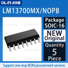 5Pcs LM13700MX/NOPB SOIC-16 Transimpedance amplifiers 2 Channel Voltage 36 V
