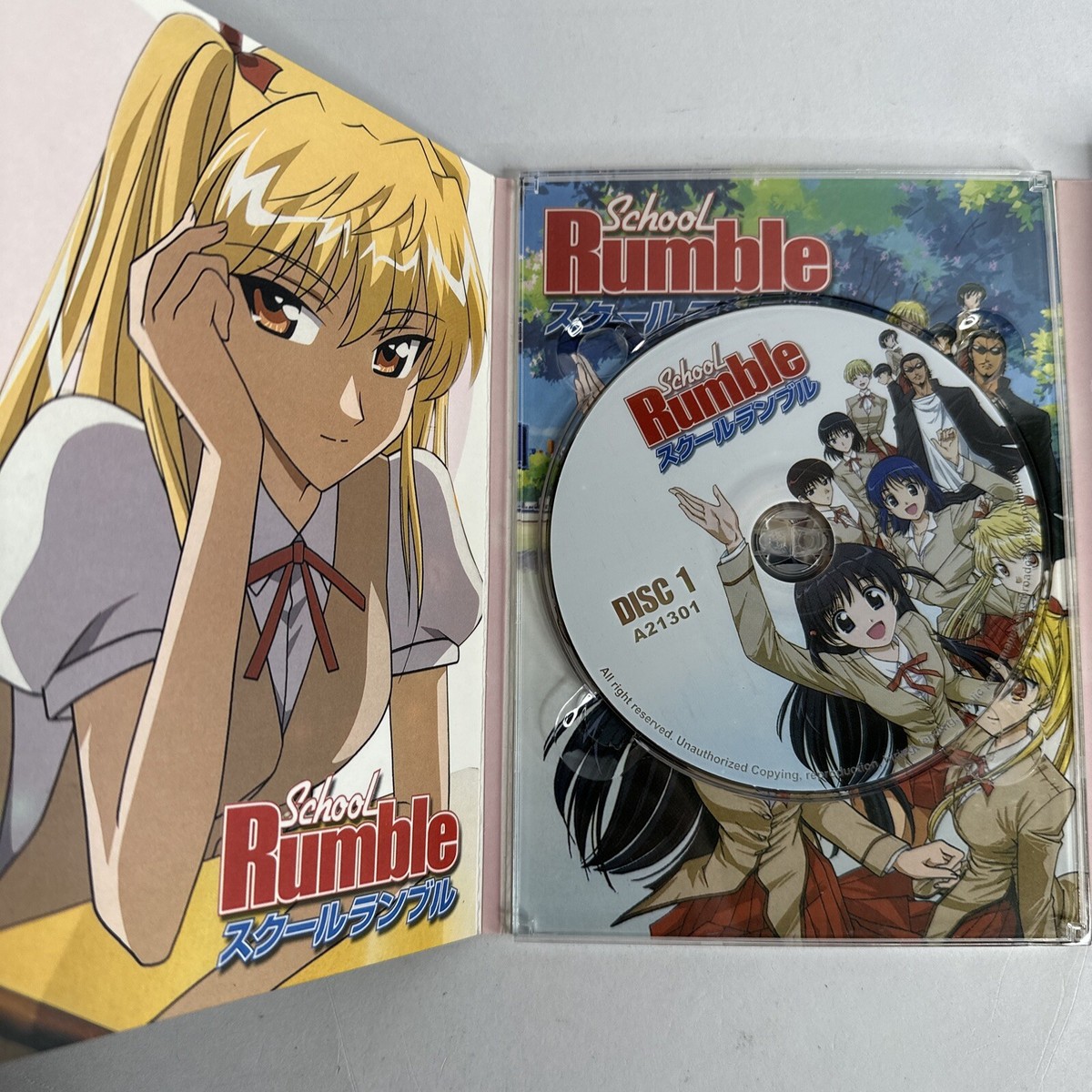 school Rumble スクールランブル DVD School Rumble: Japanese Language Region Free Dvd Subtitle English