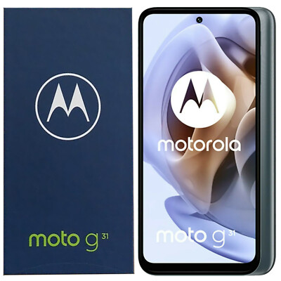 BNIB Motorola Moto G31 Dual SIM 64GB + 4GB Grey Factory