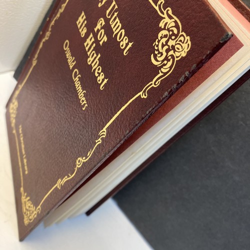 My Utmost For His Highest 1963 by Oswald Chambers Hardbound Very Good Condition - Picture 8 of 10