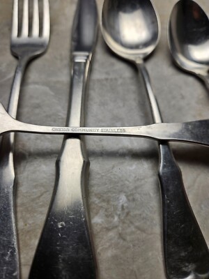 Patrick Henry by Oneida Community Stainless Flatware Smart Choice Forks  Spoons