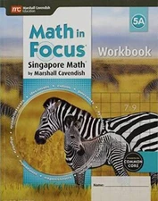 Math in Focus: Singapore Math: Student Workbook, Book A Grade 5 - GOOD
