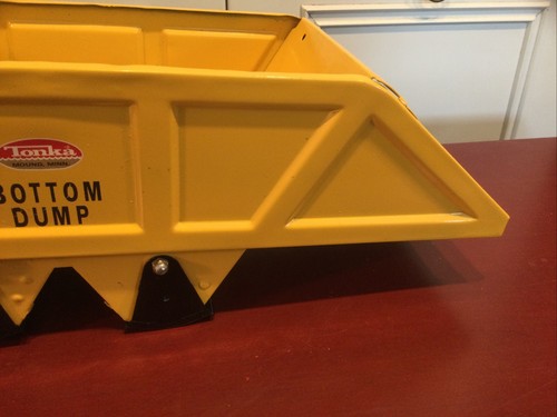 Vintage Tonka Bottom Dump Tractor Trailer Semi In Great Working Condition 1960’s - Picture 18 of 21