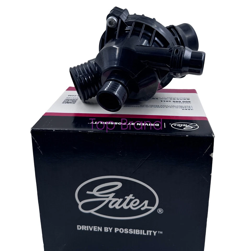 OEM 11537536655 Gates Thermostat for BMW 525i 525xi 528i 528xi 530i 530xi 3.0L Foto 2 de 4