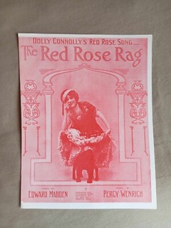 Vintage Sheet Music: The Red Rose Rag
