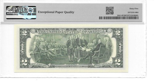 2017A Hard to Find New York Star $2 FRN (B* Block) PMG 65 EPQ Gem Uncirculated - Picture 2 of 24
