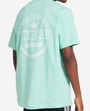 NEW MEN'S ADIDAS ORIGINALS CLUB LOGO TREFOIL TEE SHIRT SIZE MEDIUM  HR7889