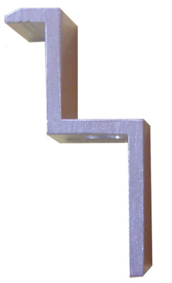 ENDKLEMME 30 - 50 mm SONDERMASSE ALU Photovoltaik Module Universal HERSTELLER