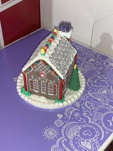 american girl gingerbread house