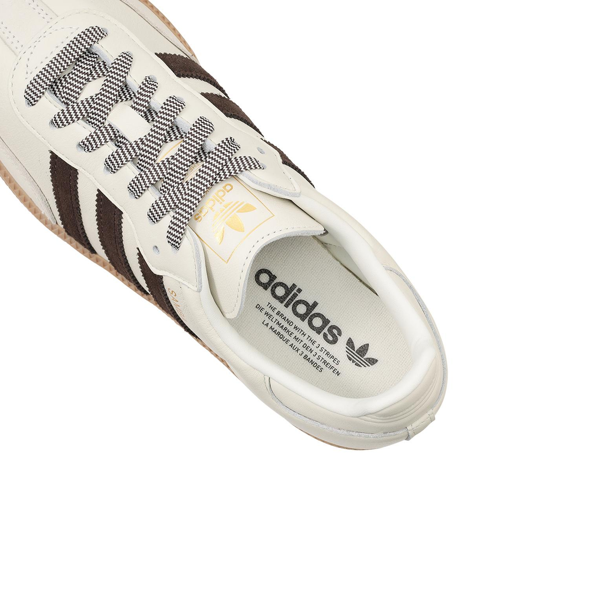adidas Originals WMNS Samba OG Off White Dark Brown JS3181 adidas Originals WMNS Samba OG Off White Dark Brown JS3181