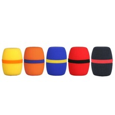 Vocal Microphone Windscreens High Quality Thick Foam Reuse For SKM 6000 5 Pack