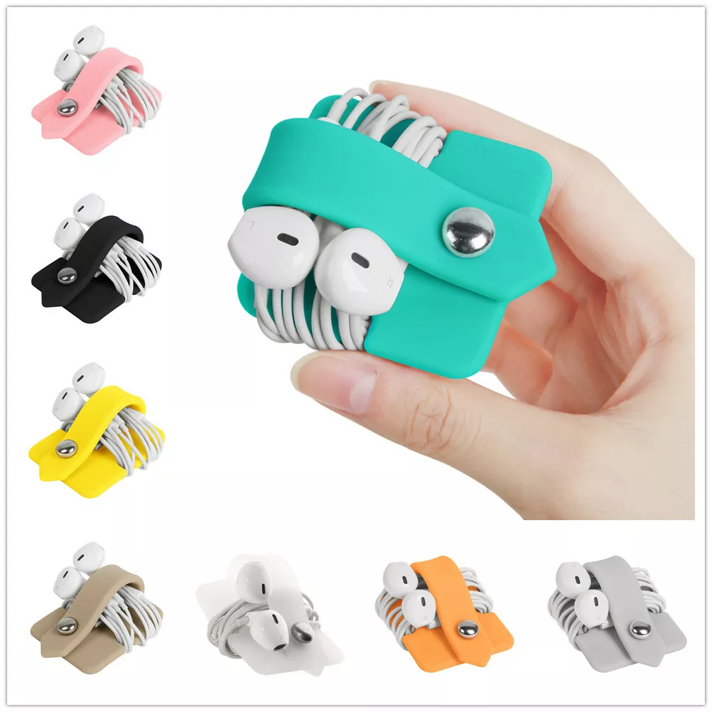 ELFRhino Cord Organizer Earbuds Holder Earphone Wrap Headset Headphone Winder