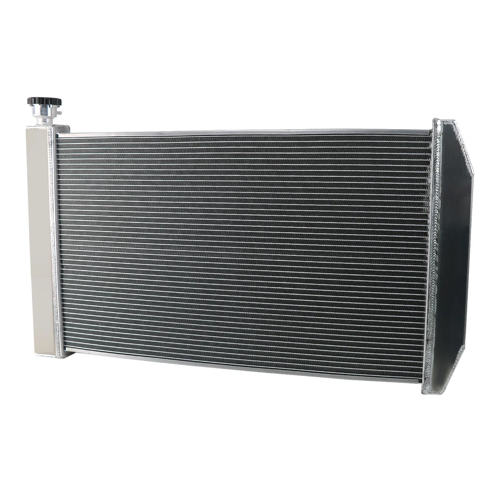 4 Rows Aluminum Radiator For 1988-99 CHEVY GMC C/K 1500 2500 3500 28"W Pickup Foto 3 de 4