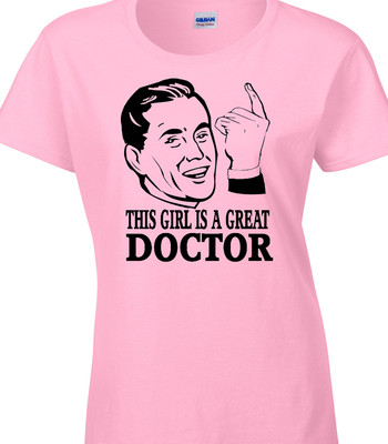 Arzt Damen T-Shirt Geschenk Krankenhaus Chirurgie Chirurg Krankenschwester lustig Patient Hausarzt