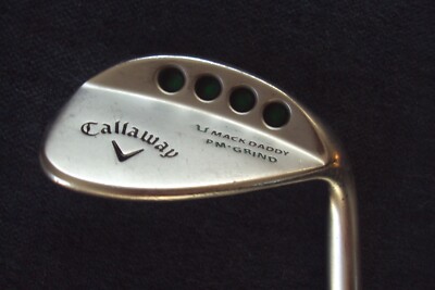 Callaway Mack Daddy PM Grind LW 58/10 KBS Tour V wedge flex steel