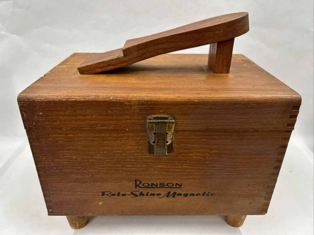 Vintage Shoe Shine Boxes for sale - eBay