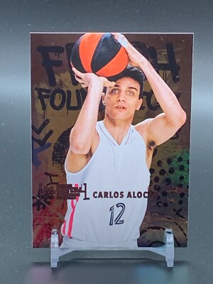 2021 Skybox Metal Universe Champion FRESH FOUNDATION CARLOS ALOCEN Real Madrid