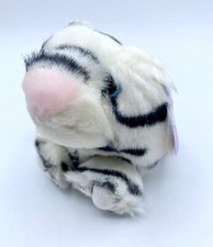 -R BEANIE PUFFKINS WITH TAG 1994 PLUSH TOY 6643 TASHA WHITE TIGER
