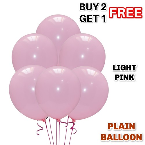 30 X Latex PLAIN BALOON BALLOONS helium Birthday Quality Wedding Balons Balloon - Picture 26 of 81