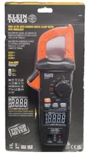 KLEIN TOOLS CL810 AC/DC Auto Ranging Digital Clamp Meter 600A NEW FREE SHIP