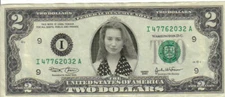Tori Amos $2 Dollar Bill Mint! Rare! $1