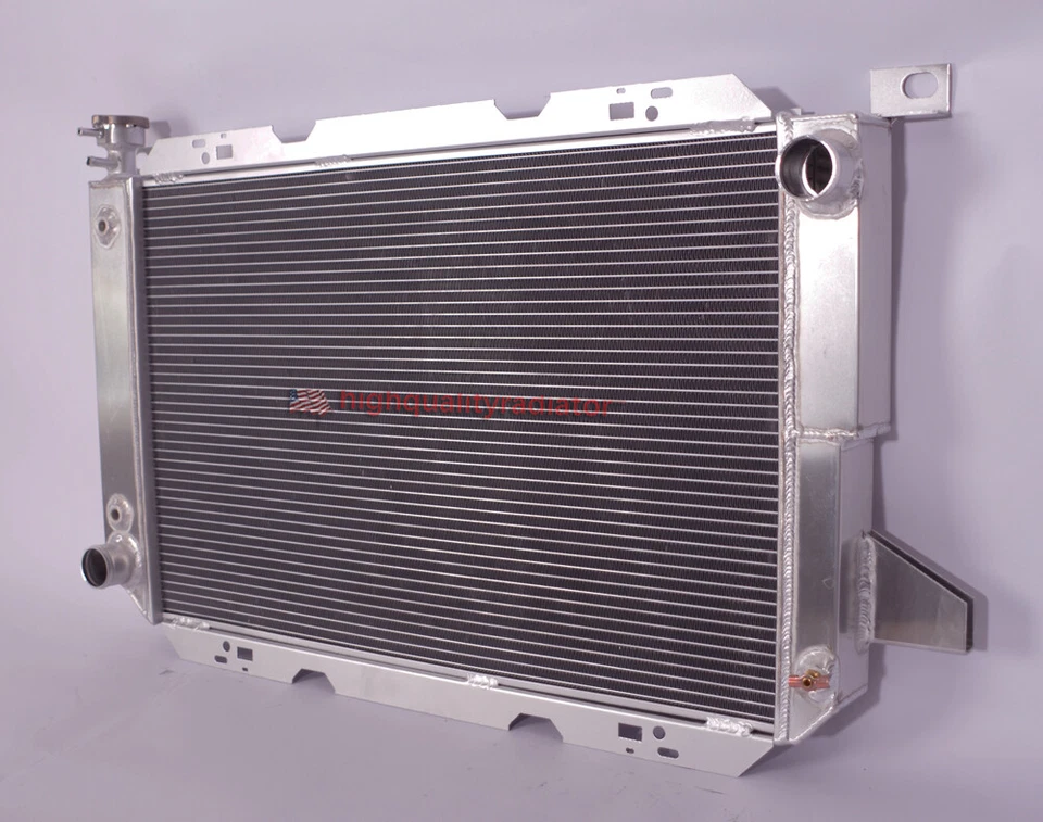 3Rows All Aluminum Radiator For 1988-1997 Ford F Super Duty 7.5L AT Foto 4 de 4