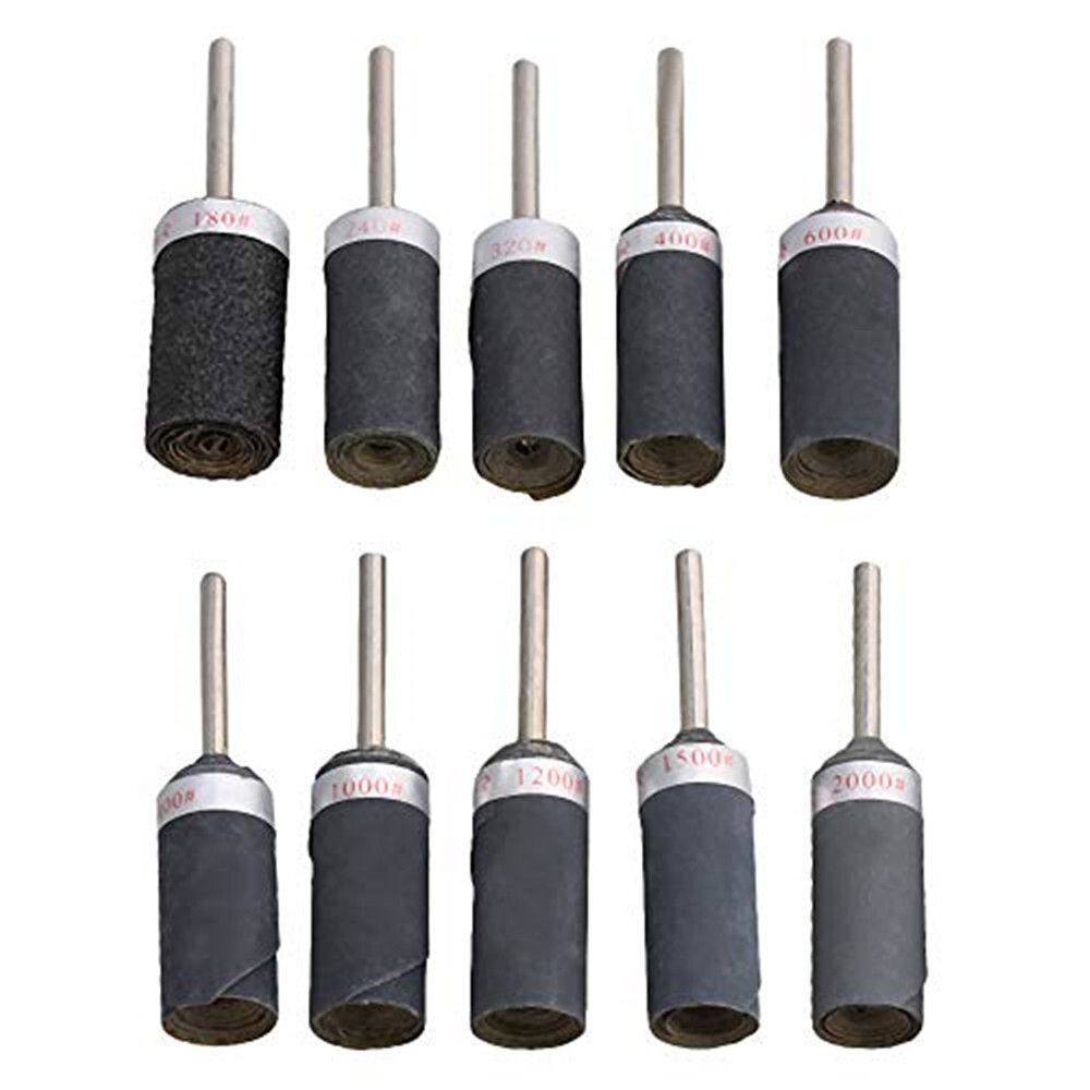 200-Piece Rotary Sandpaper Kit for Grinding and Polishing